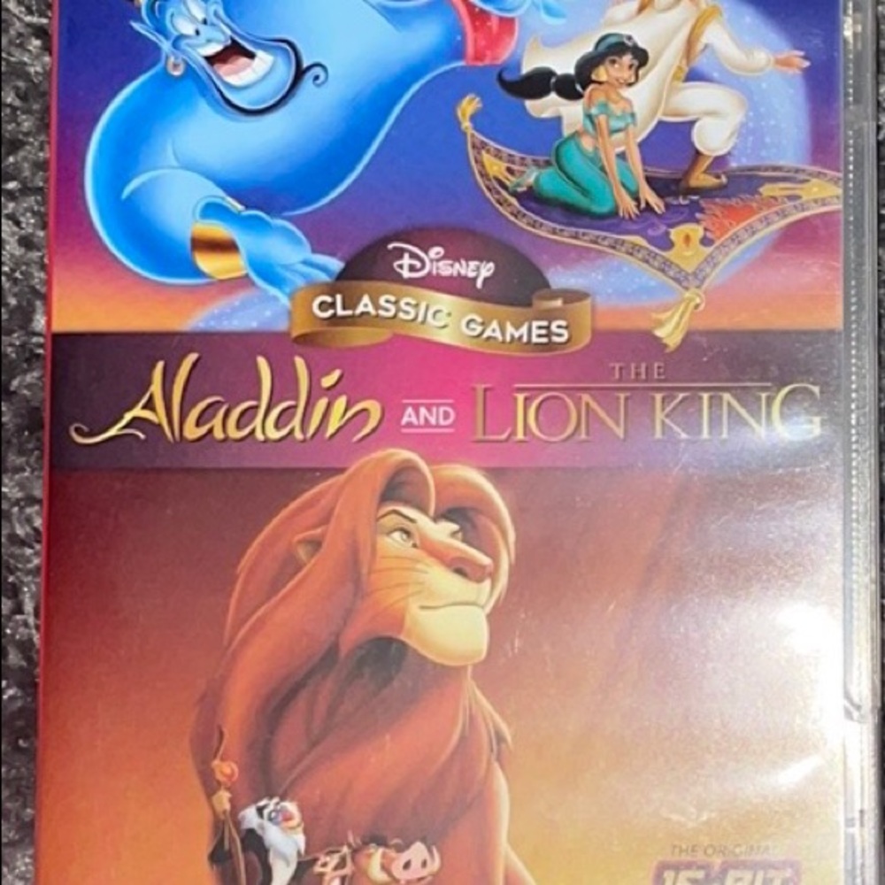 Lion king/Aladdin switch game
